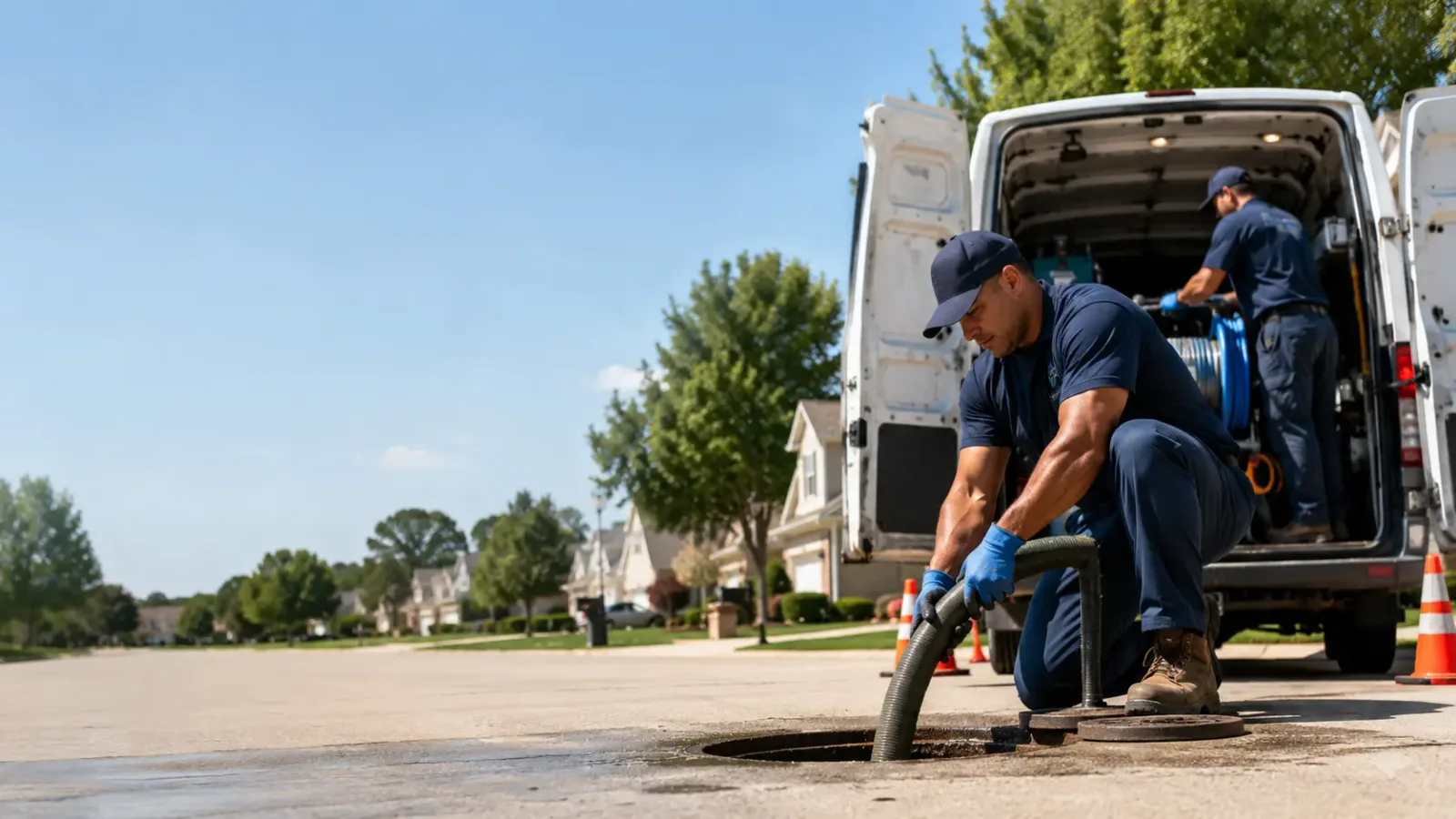 Sewer Backup Cleanup services in Holden, MA